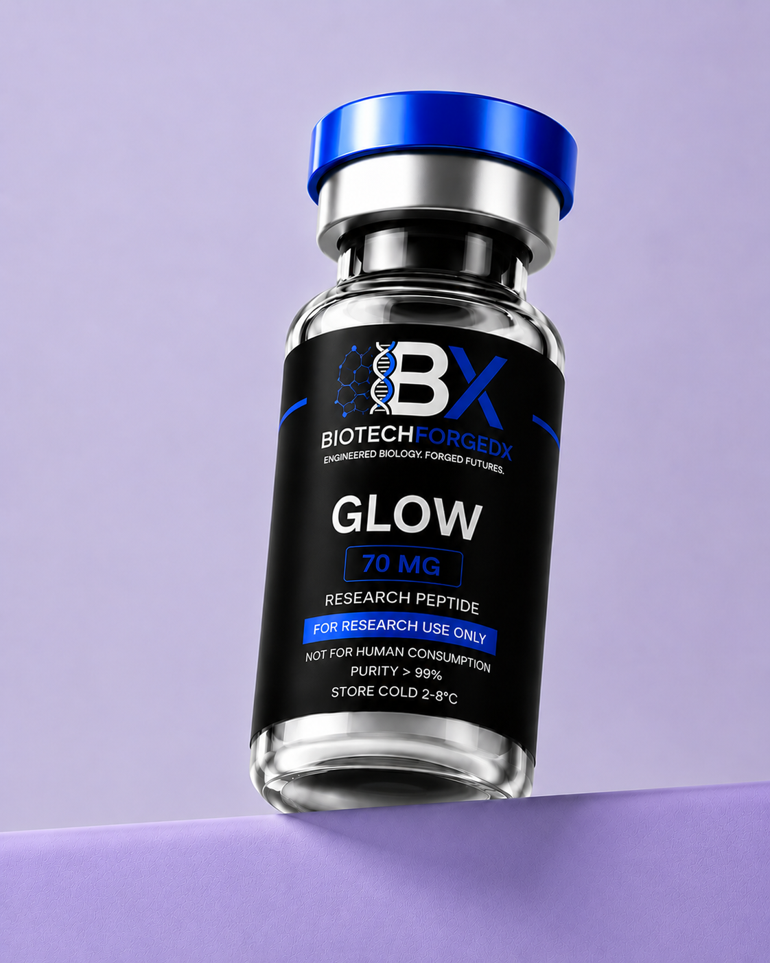 BPC10 + TB10 + GHK50 (GLOW) 70mg Sku# 70Glowing0040